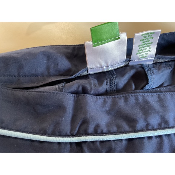 Duck Head Golf Skort Athletic Activewear Skirt Shorts Blue Piped Trim Size‎ 14 - Picture 10 of 14